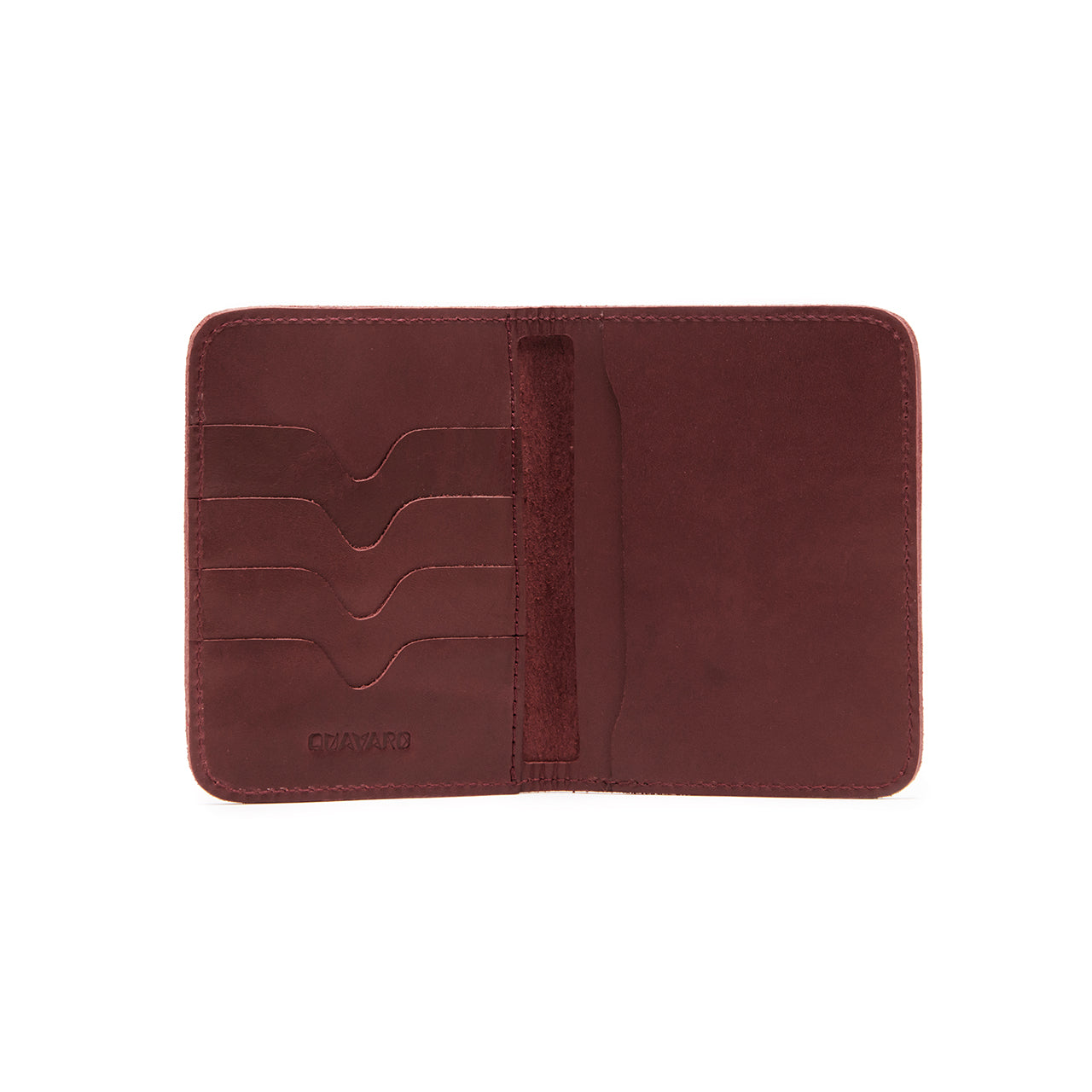 Leather Passport Carrier - Quavaro