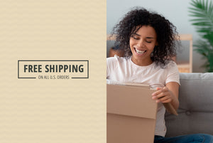 Woman Free Shipping Banner