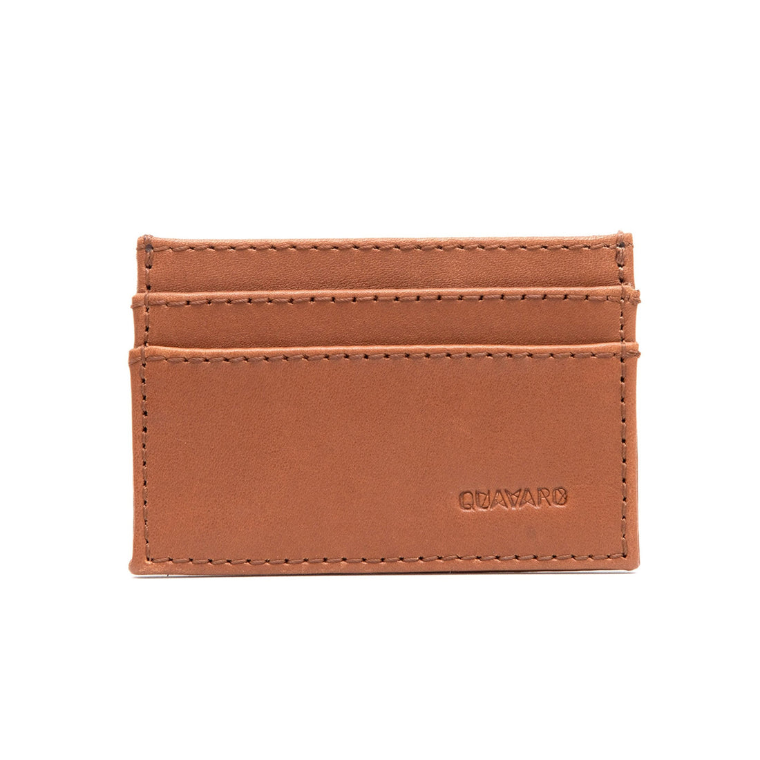 Slim Leather Card Holder - Quavaro
