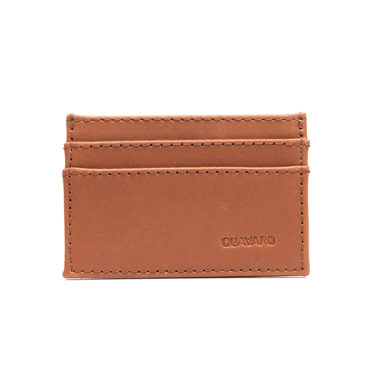 Slim Leather Card Holder - Quavaro