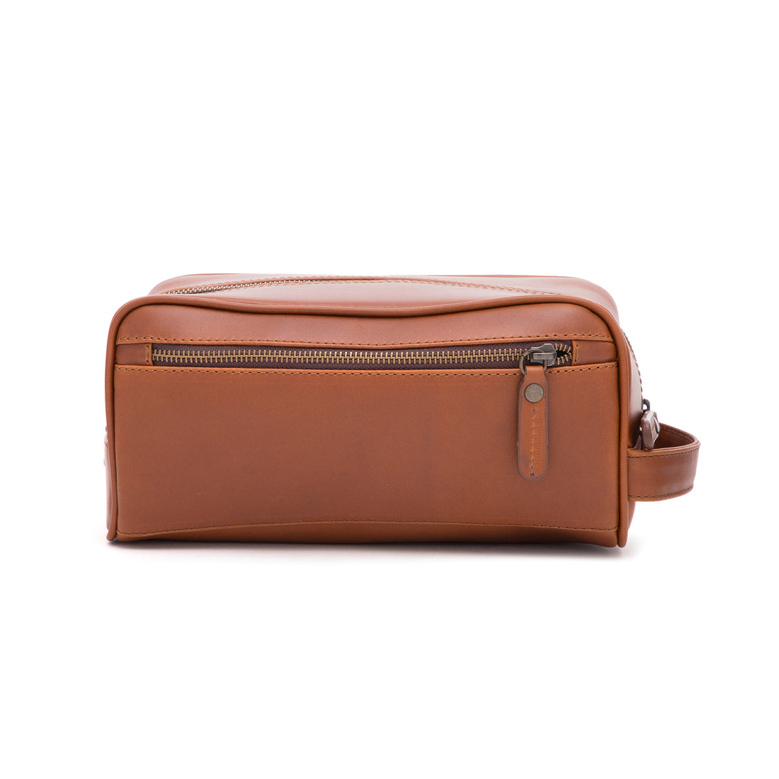 Dopp Kit travel toiletry bag made from genuine leather – perfect for grooming essentials