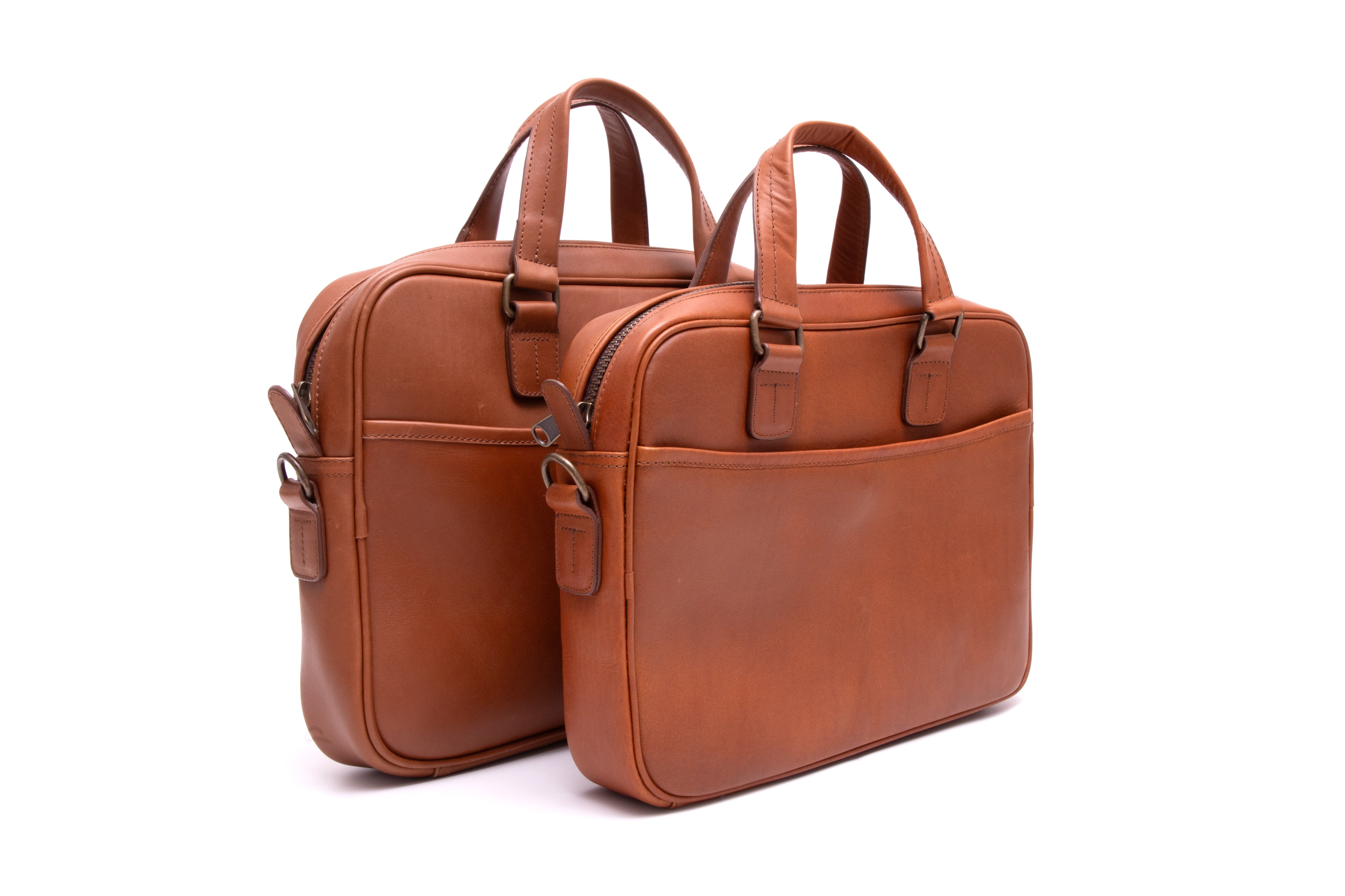 Mens Leather Briefcase | Laptop Briefcase Bag | Quavaro.com