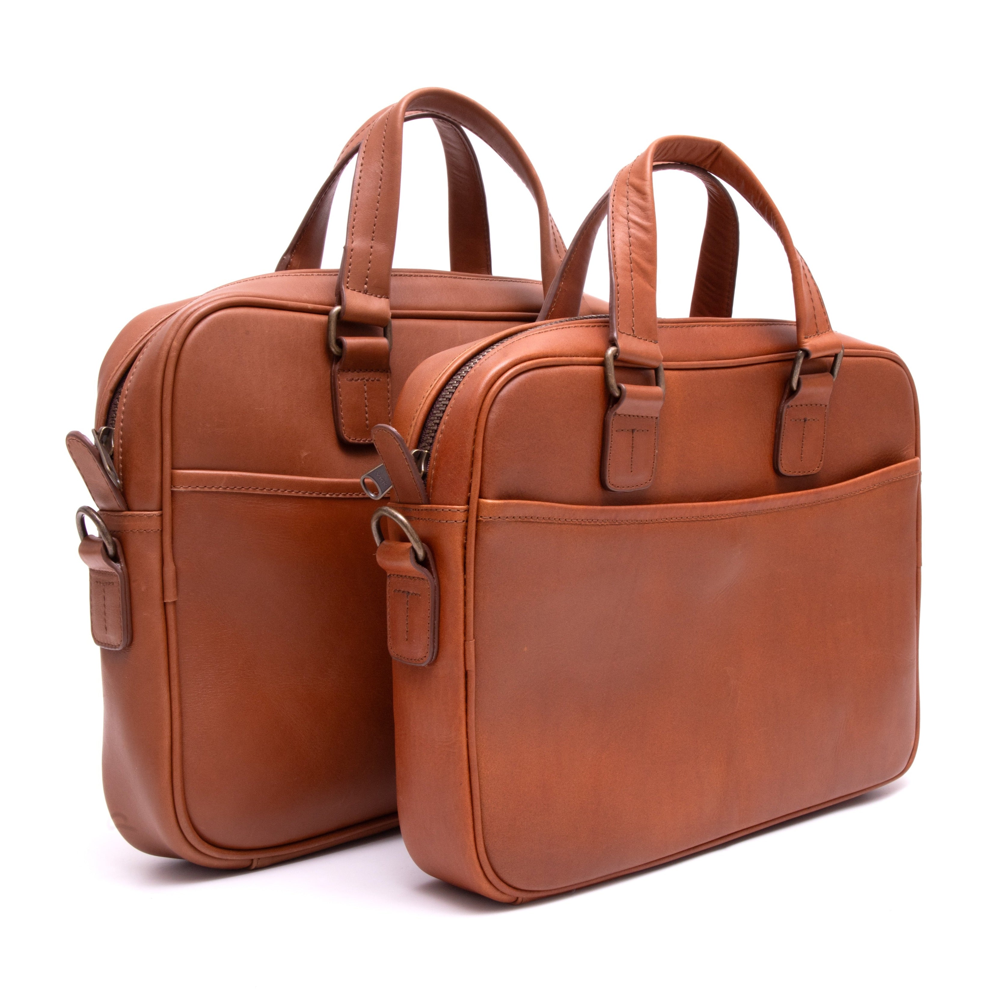 Mens Leather Briefcase | Laptop Briefcase Bag | Quavaro.com
