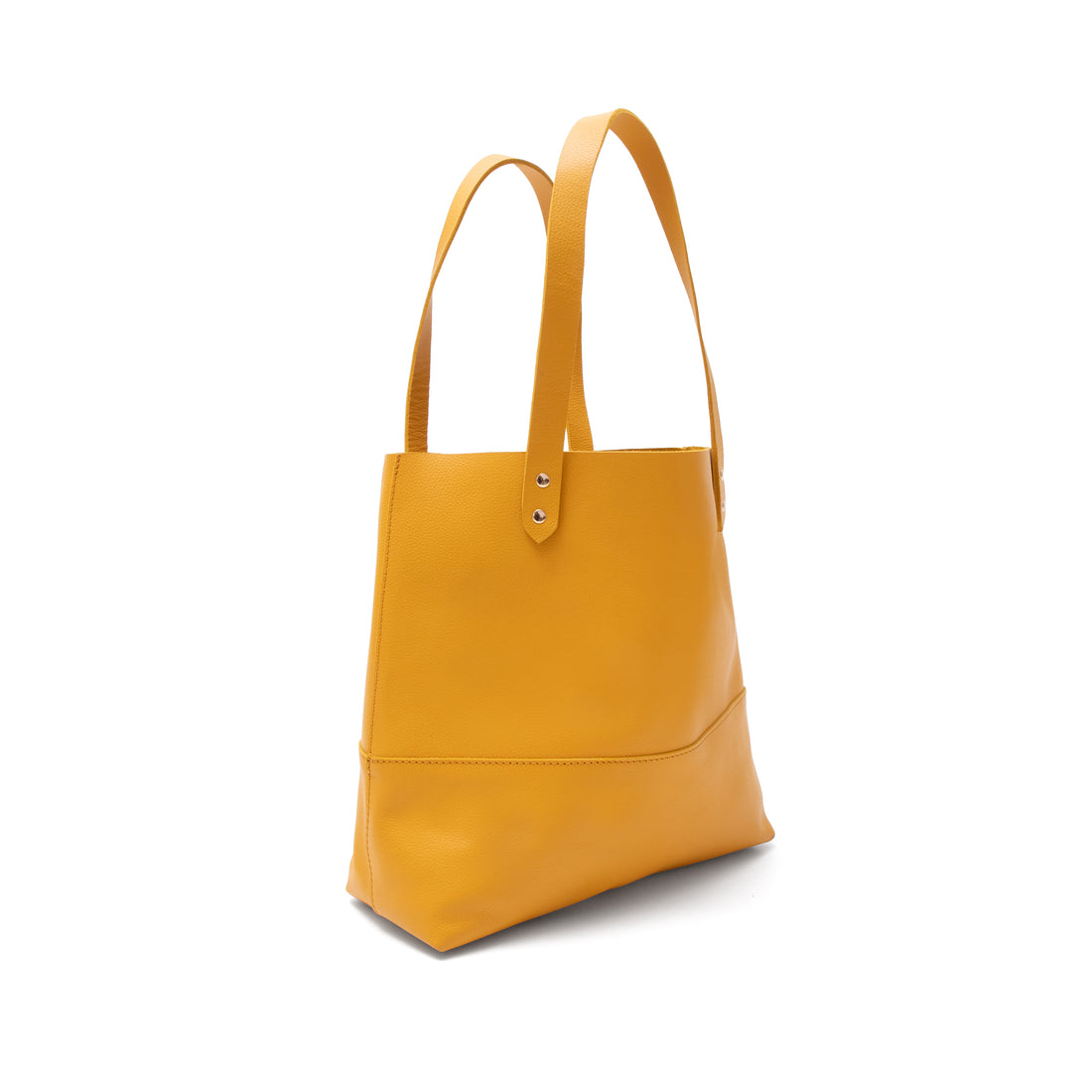 Minimalist leather tote bag for women – sleek design crafted from genuine leather