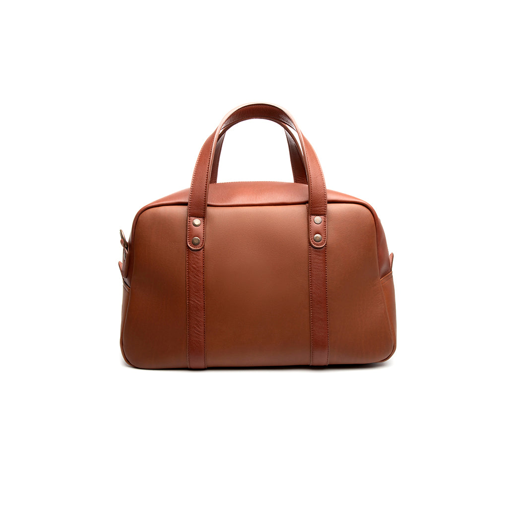 Stylish duffel bag perfect for weekend getaways.