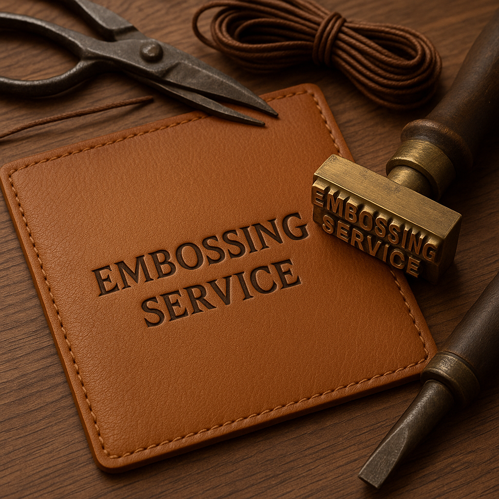 Embossing Service - 15.00 (Per Item) - Quavaro
