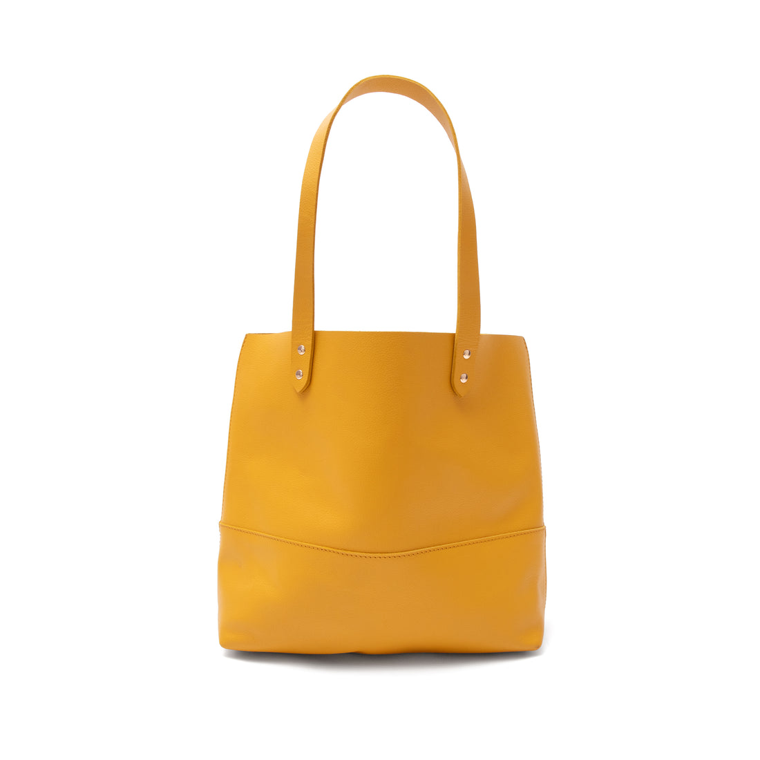 Minimalist leather tote bag for women – sleek design crafted from genuine leather