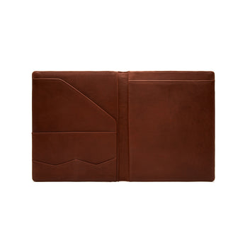 Leather Padfolio | Bourbon - Quavaro