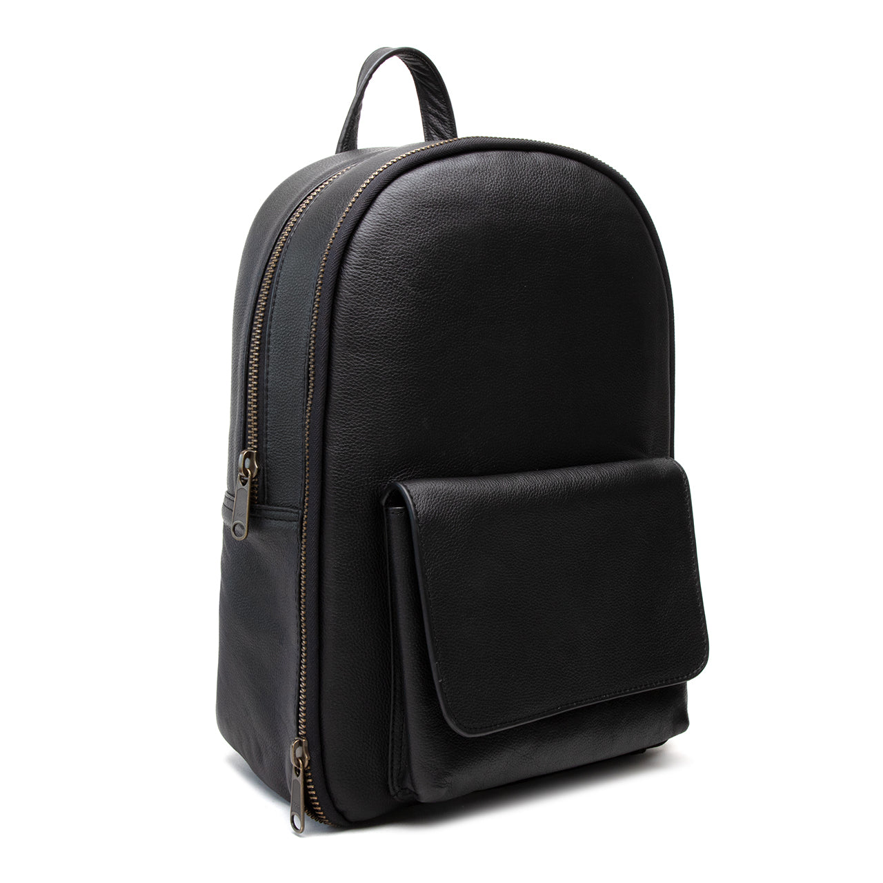Mens Leather Backpack-Quavaro.com