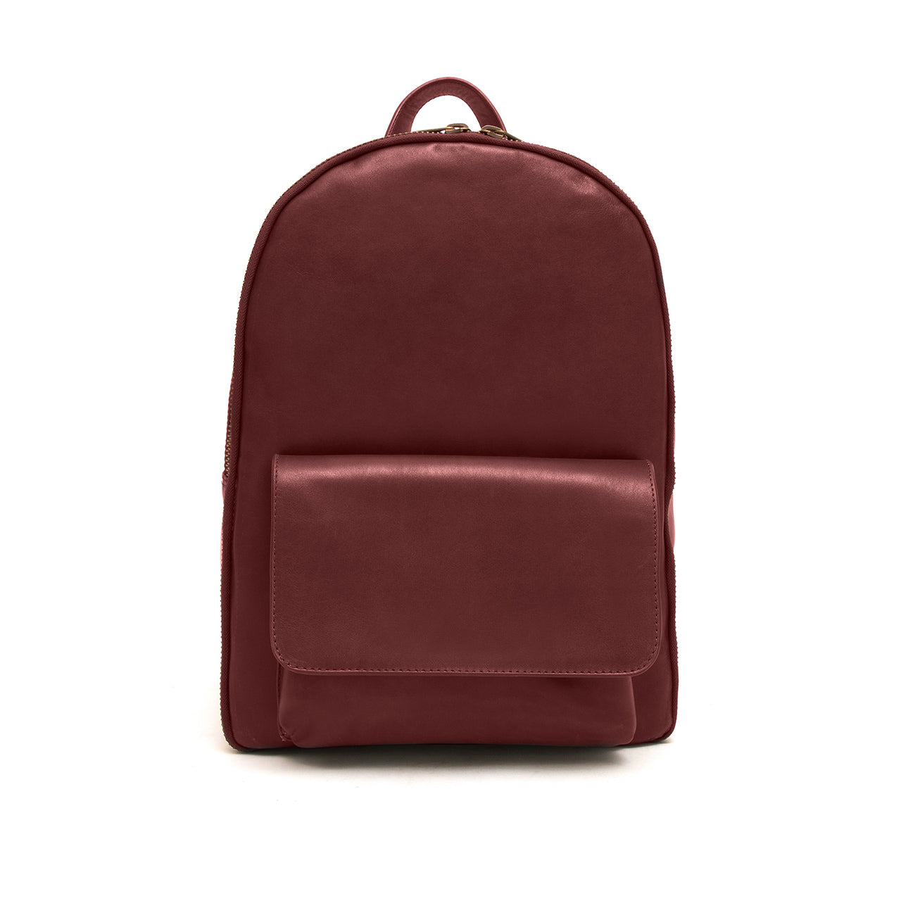 crafea wine burgundy leather backpack Dark Brown Bucklesbury Italian for Business, Travel & Equipment Made from high Burgundy leather city backpack Silver