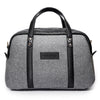 Albatross - Grey Canvas and Black Leather - Quavaro