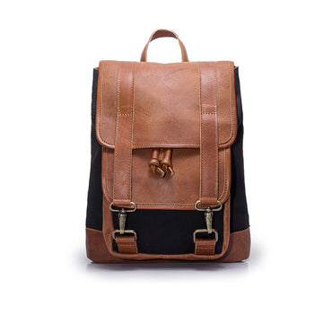 Leather Backpack-Quavaro.com