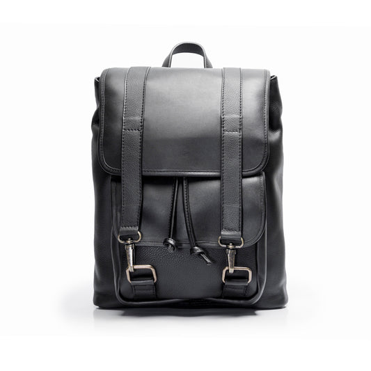 Tomcat | Full Black Leather | Smooth Leather